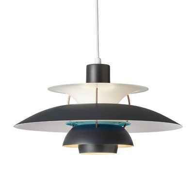 Moderne Designer Pendelleuchte im PH5 Stil – Mehrschichtige Metall-Hängelampe