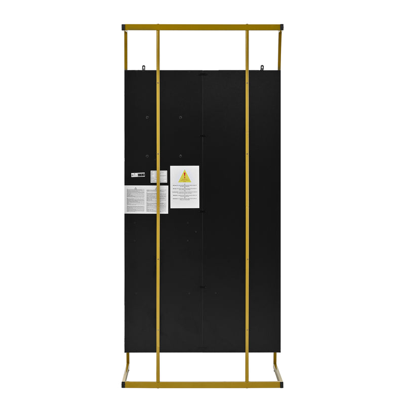 Moderne Kompaktgarderobe mit Spiegel & Stauraum