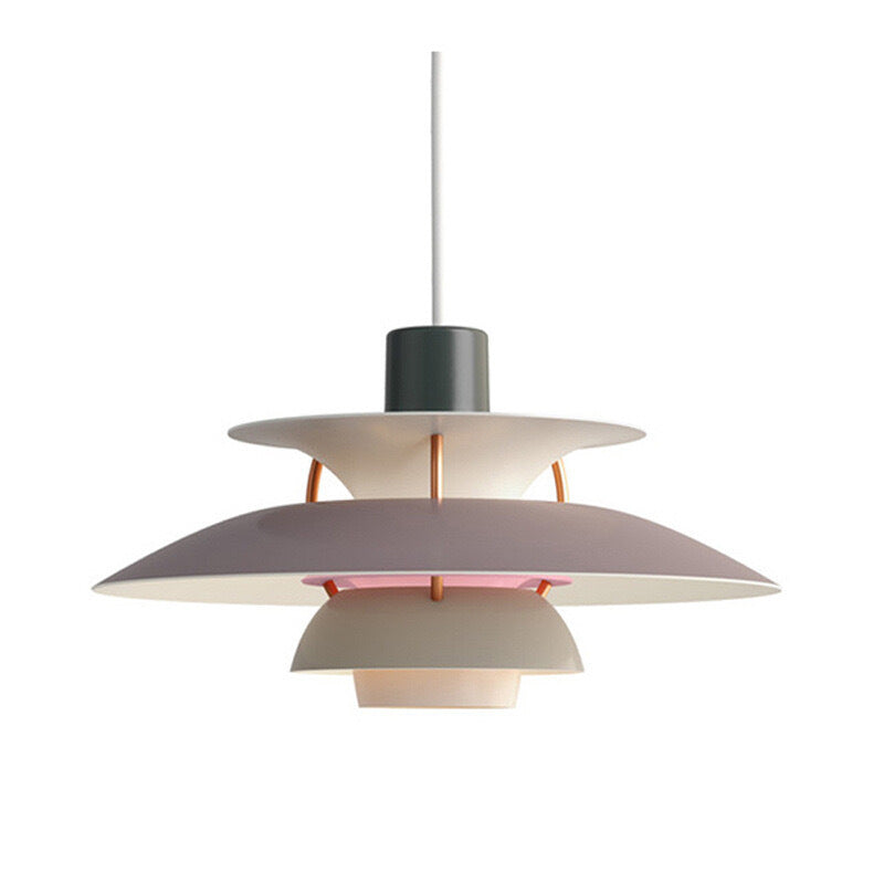 Moderne Designer Pendelleuchte im PH5 Stil – Mehrschichtige Metall-Hängelampe