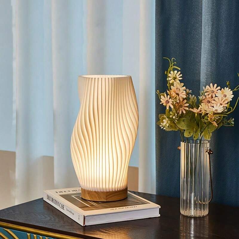 Wellenkamm Lampe