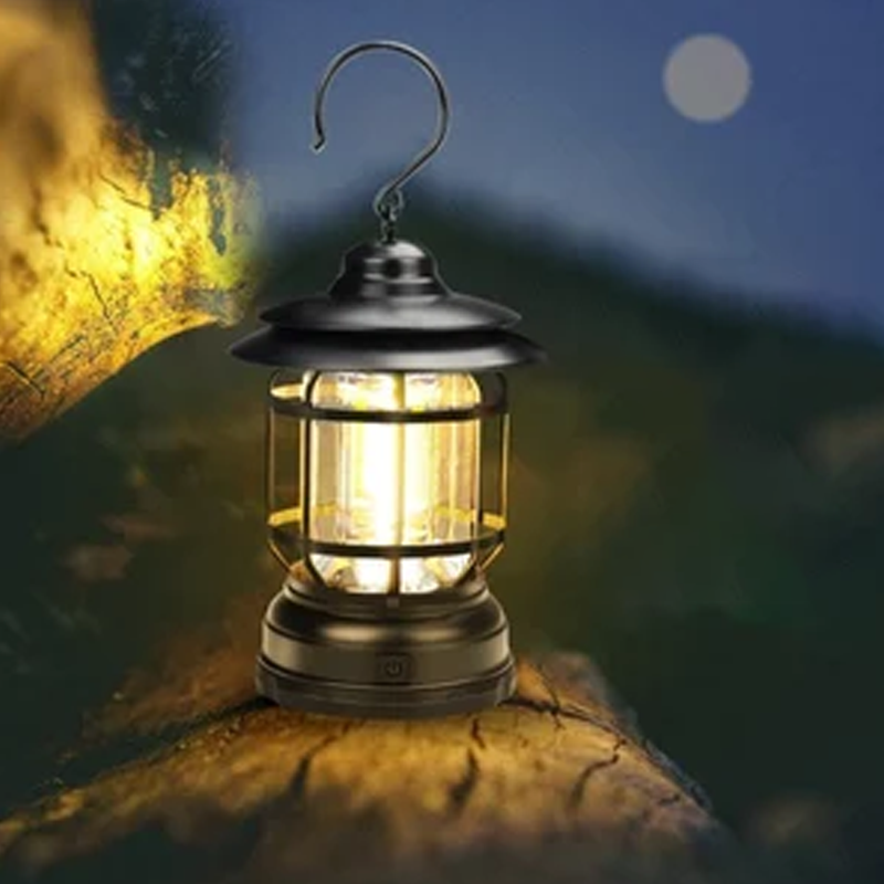 Tragbare Retro-Lampe