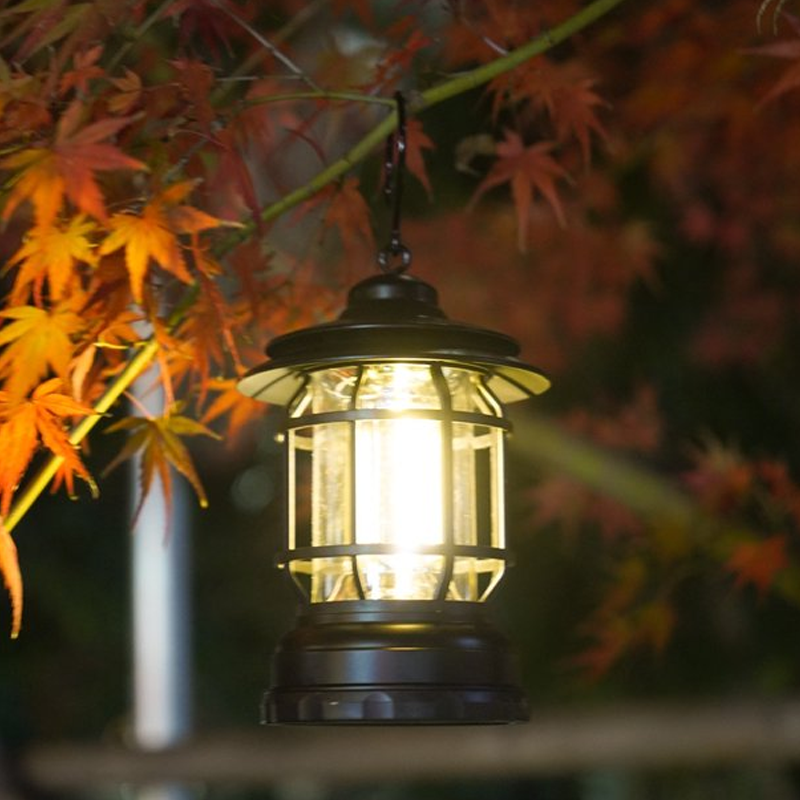 Tragbare Retro-Lampe