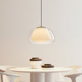 Moderne Pendelleuchte aus Jellyglas
