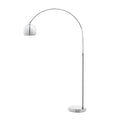 Moderne Bogen-Stehlampe mit verstellbarem Arm für Wohnzimmer & Sofa