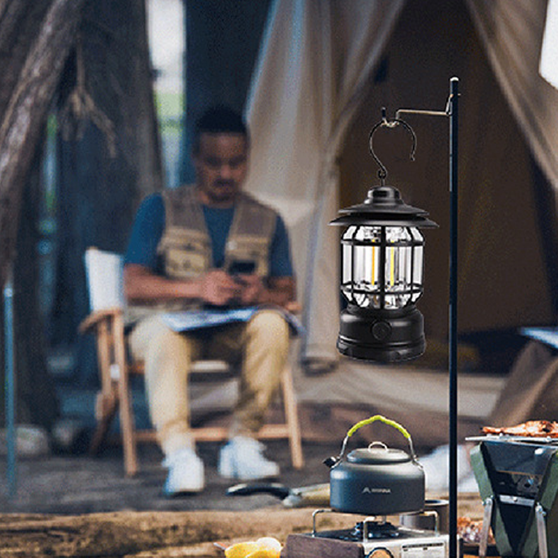 Tragbare Retro-Lampe