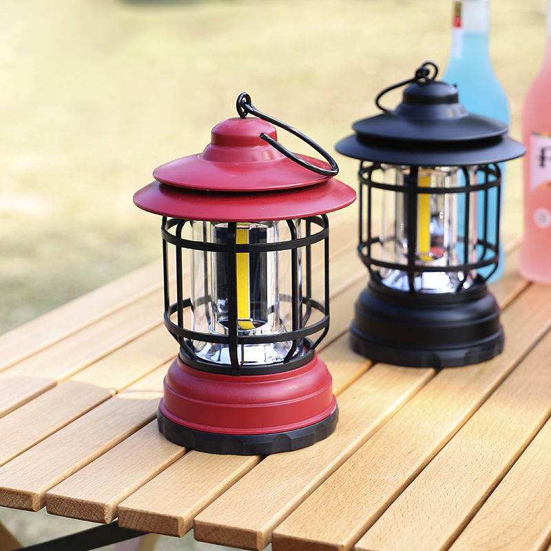 Tragbare Retro-Lampe