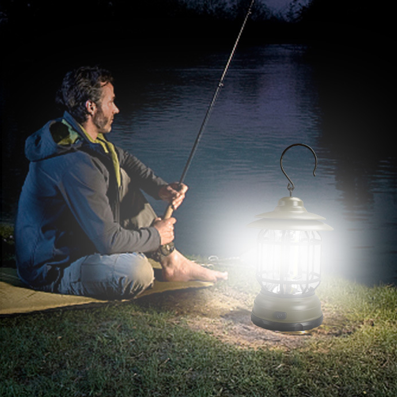 Tragbare Retro-Lampe