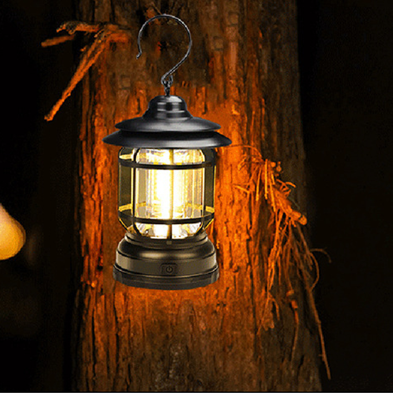 Tragbare Retro-Lampe