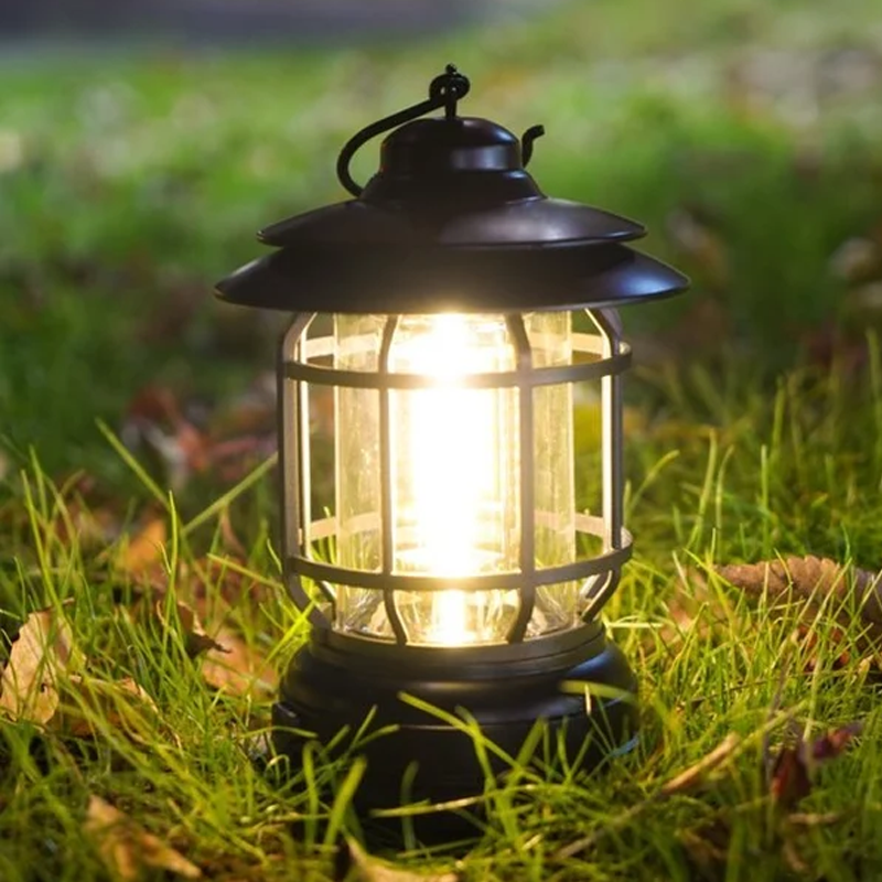 Tragbare Retro-Lampe