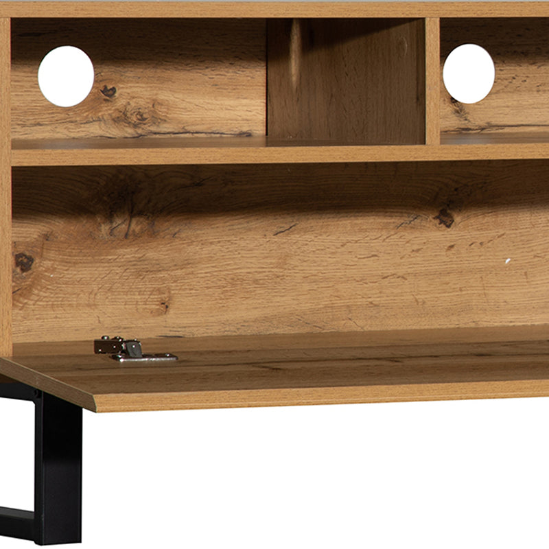Moderner TV-Schrank mit Colorblocking-Design