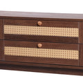 TV-Schrank im natürlichen Rattan-Design