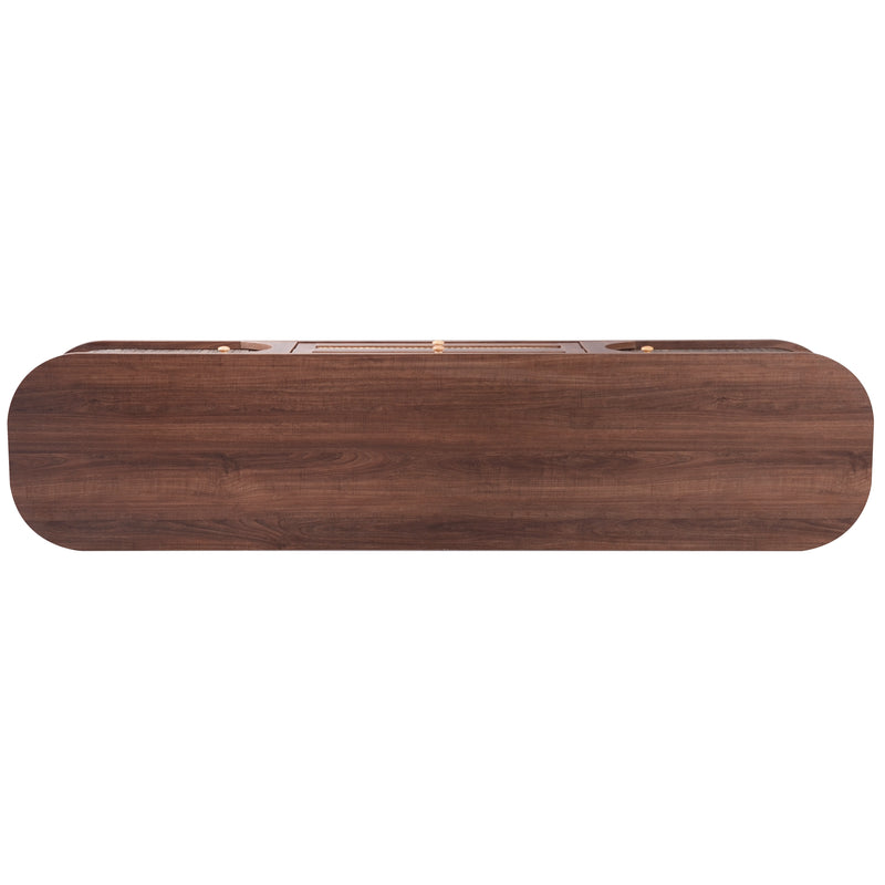 TV-Schrank im natürlichen Rattan-Design