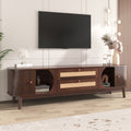 TV-Schrank im natürlichen Rattan-Design