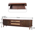 TV-Schrank im natürlichen Rattan-Design