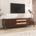 TV-Schrank im natürlichen Rattan-Design