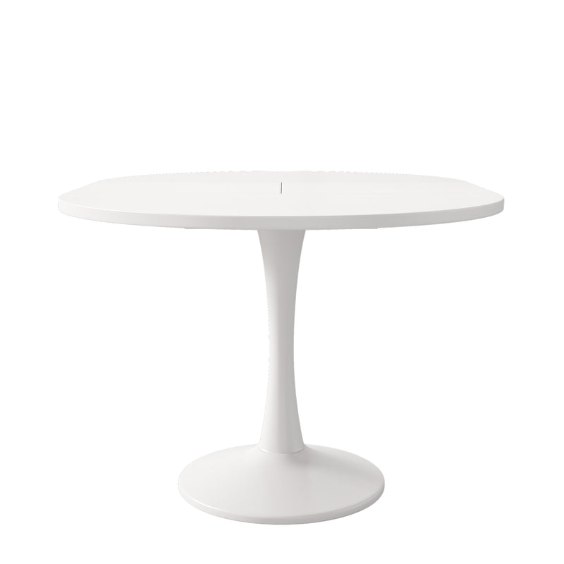 Ausziehbarer Esstisch – Ovales Design mit moderner Formsprache