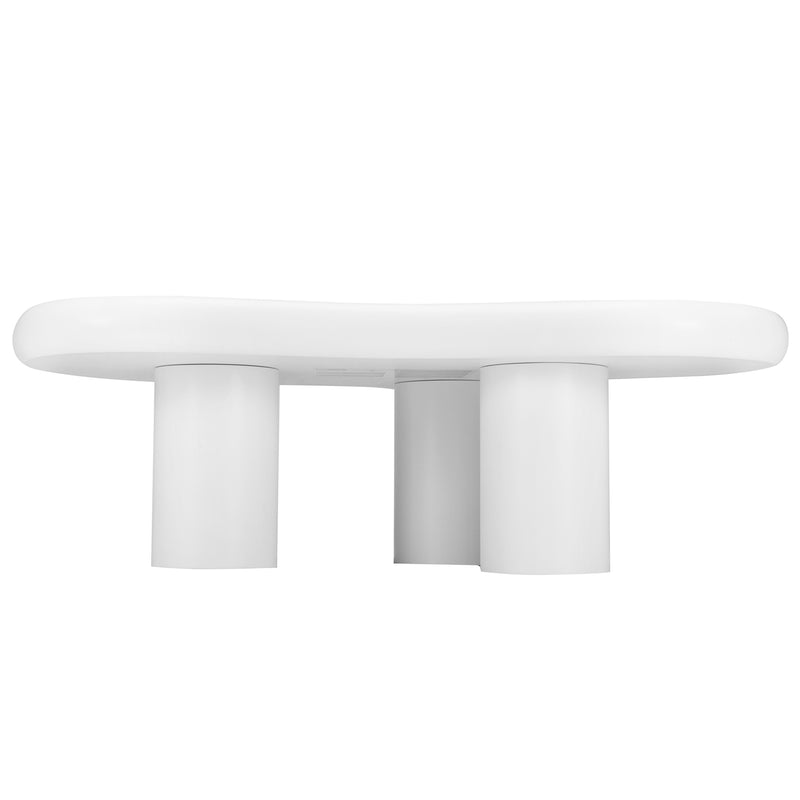 Moderner Couchtisch in Wolkenform