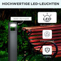 Moderne LED-Gartenleuchte mit verstellbarem Lichtwinkel für Außenbereiche