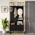 Moderne Kompaktgarderobe mit Spiegel & Stauraum