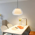 Moderne Pendelleuchte aus Jellyglas
