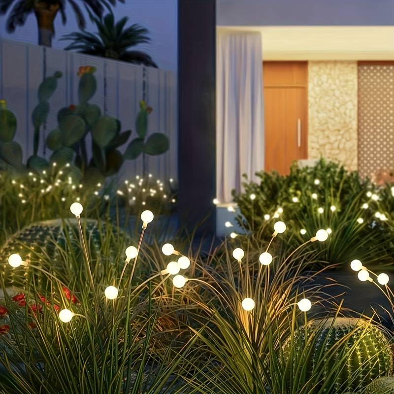 Kabellose Solar-Glühwürmchen - Automatische Beleuchtung, Umweltfreundlich, IP65 Wasserdicht