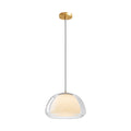 Moderne Pendelleuchte aus Jellyglas
