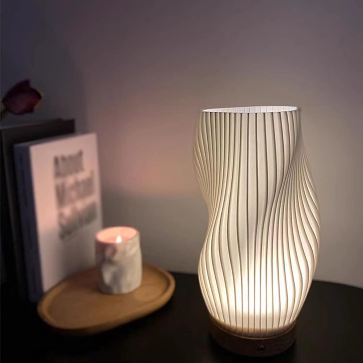 Wellenkamm Lampe
