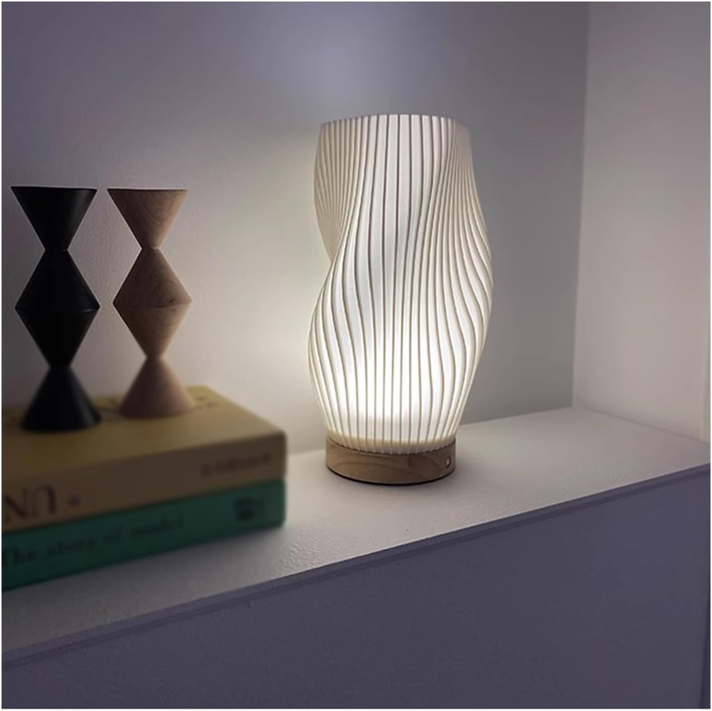Wellenkamm Lampe