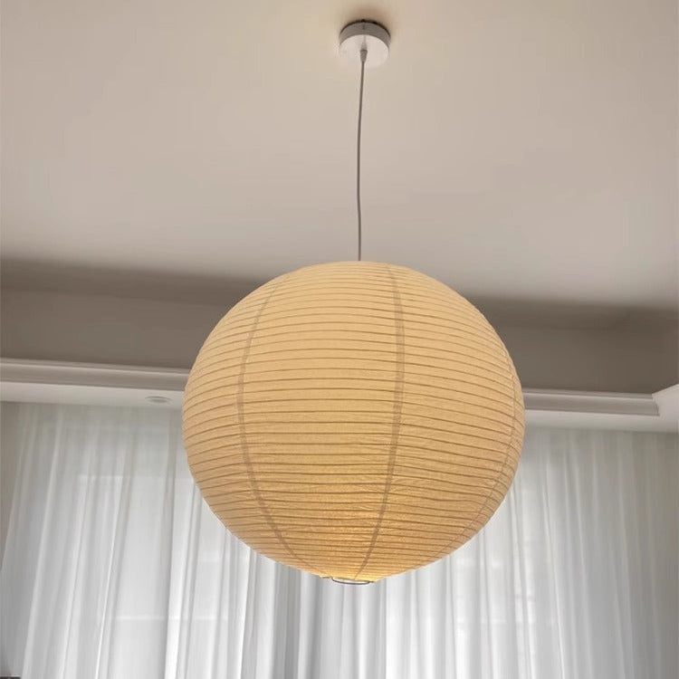 Wabi-Sabi-Reispapierlaternen-Anhänger