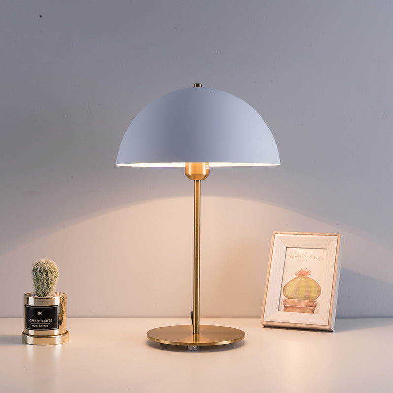 Moderne Nachttischlampe Mushroom Bedroom | E27, 31-40W, Metall, AC 90-260V | Dekorative Tischlampe für Schlafzimmer