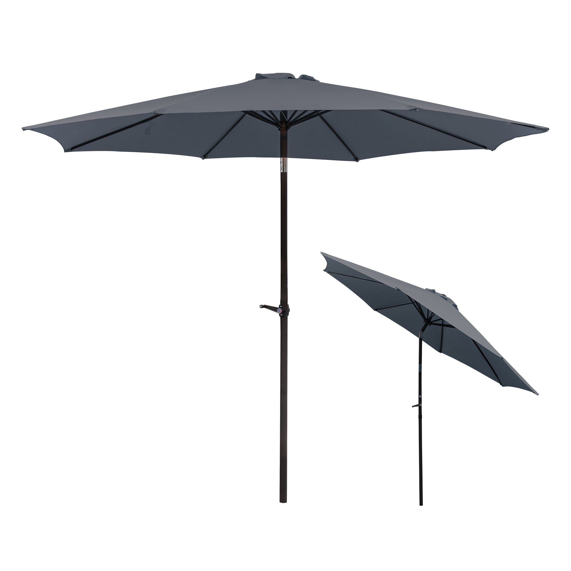 Knickbarer Sonnenschirm mit UV-Schutz – Faltbarer Outdoor-Schirm für Garten, Balkon und Strand