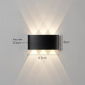 Moderne LED Wandleuchte für Innen- und Außenbereiche