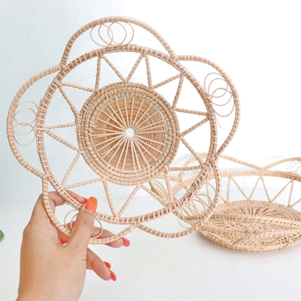 Artisan Natural Woven Tablett