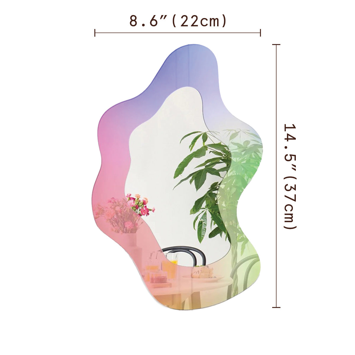 Gewellter Astro-Spiegel