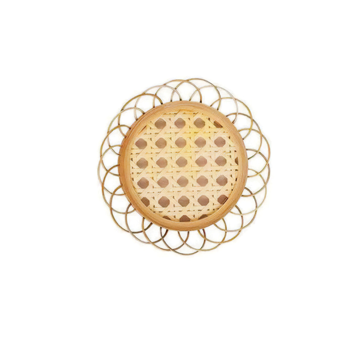 Bambus Untersetzer Set