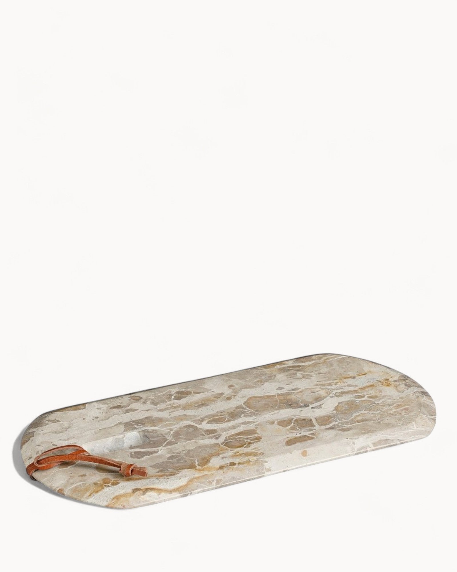 Mica Decorations – Schneidebrett Marmor Beige – L40 x B20 x H2 cm