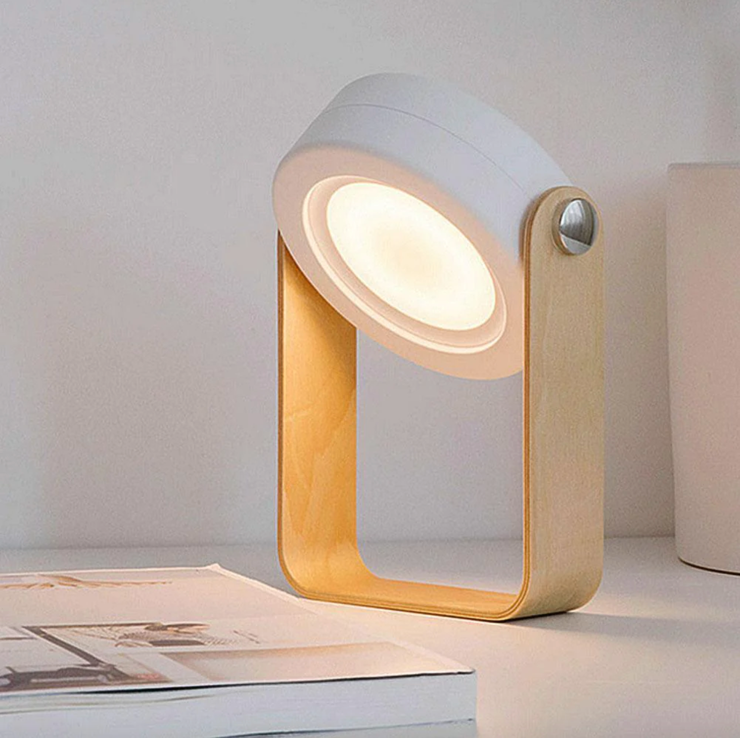 LED Laternen Nachtlicht, batteriebetrieben, Touch-Dimmbar, tragbar, USB