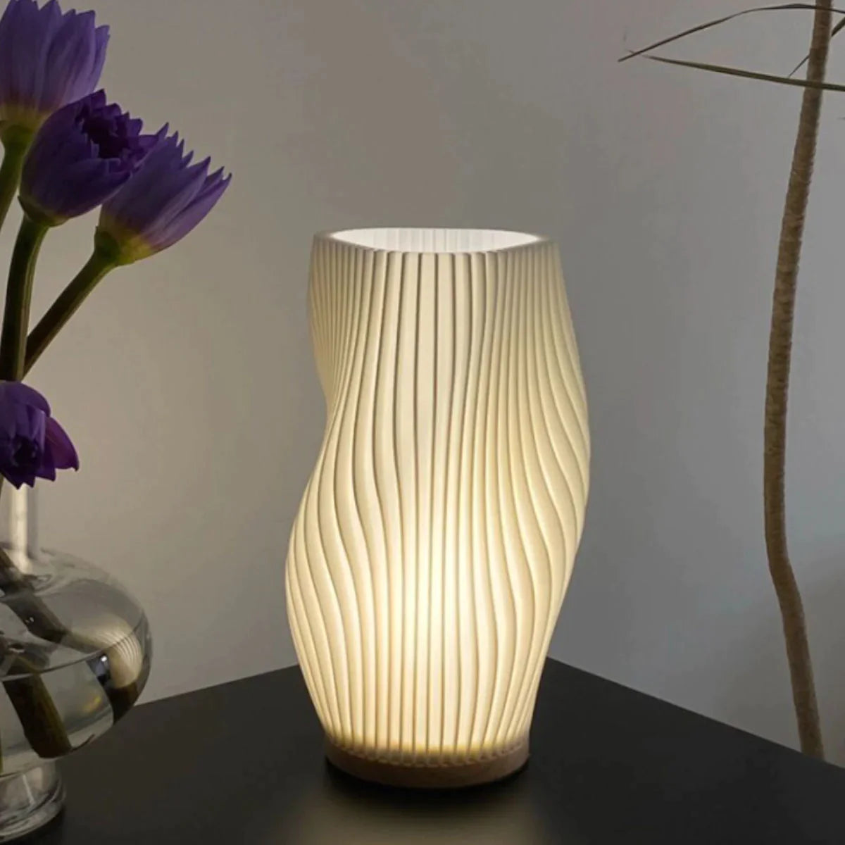 Wellenkamm Lampe