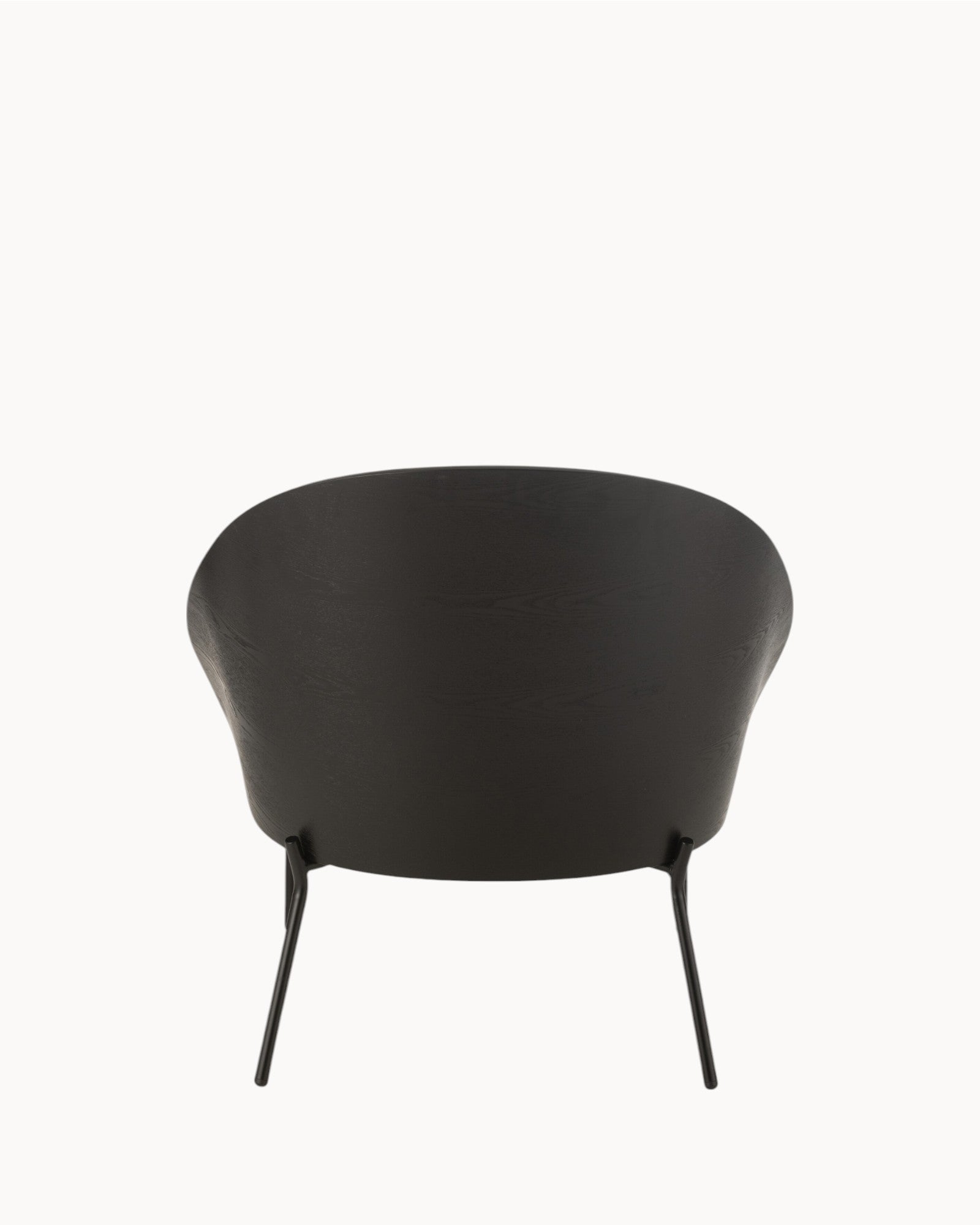 J-Line – Lounge Chair Lone, 2er-Set – Schwarz/Grau – bequem und modern