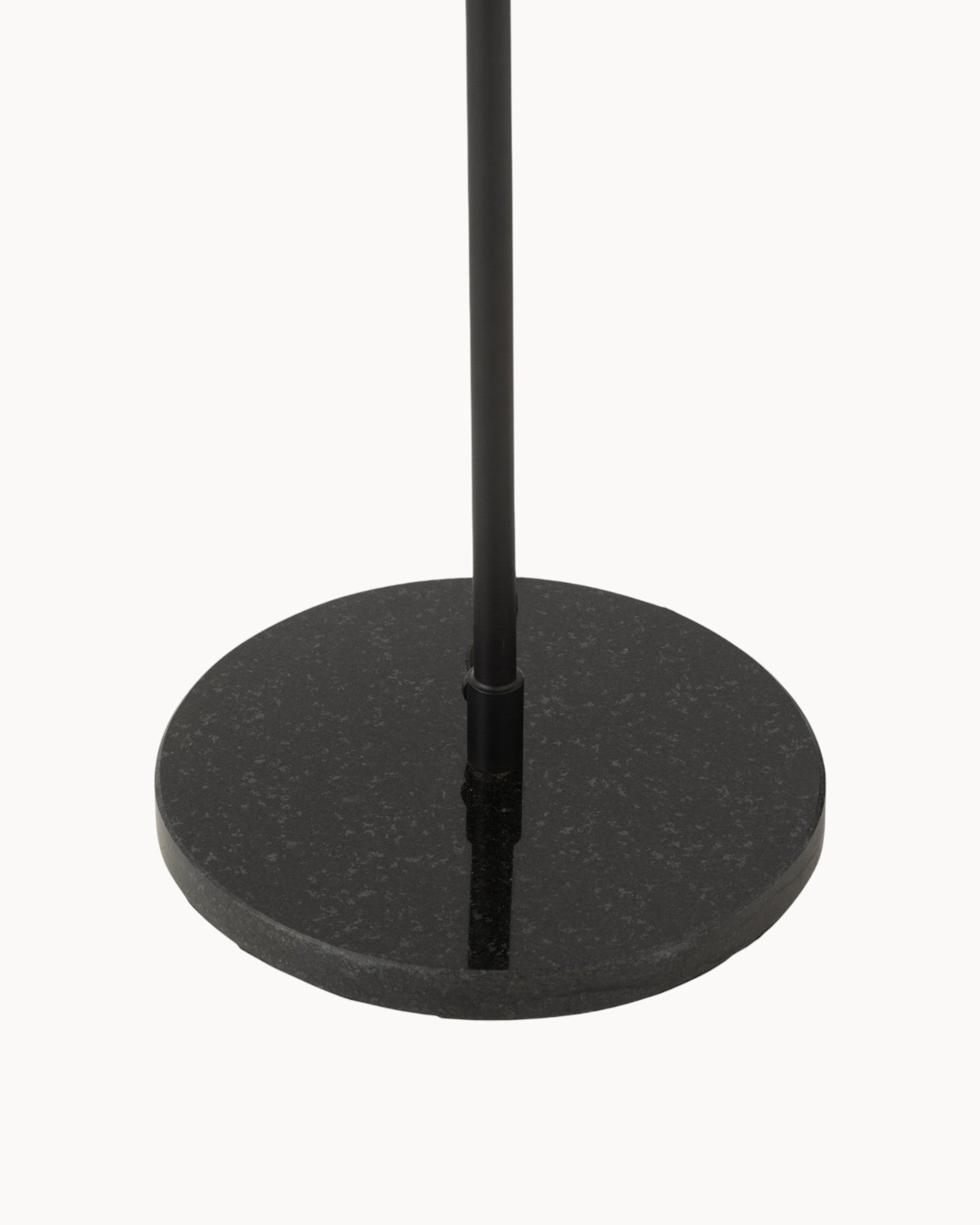 Tischlampe – Modern Schwarz – Metall mit Marmorfuß – E27 Fassung