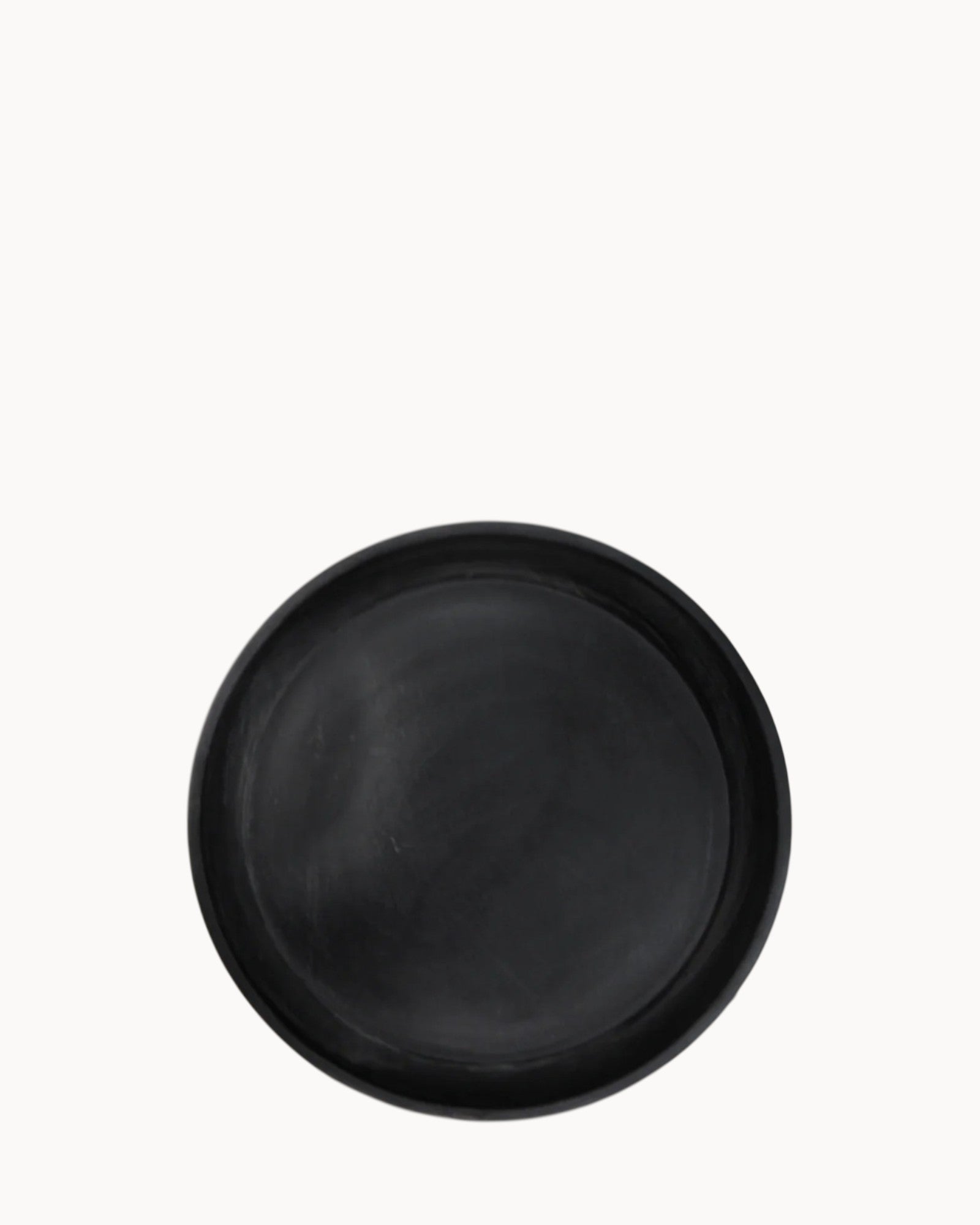 Beistelltisch Ventura - 50x50 cm - Schwarz - Mangoholz und Eisen