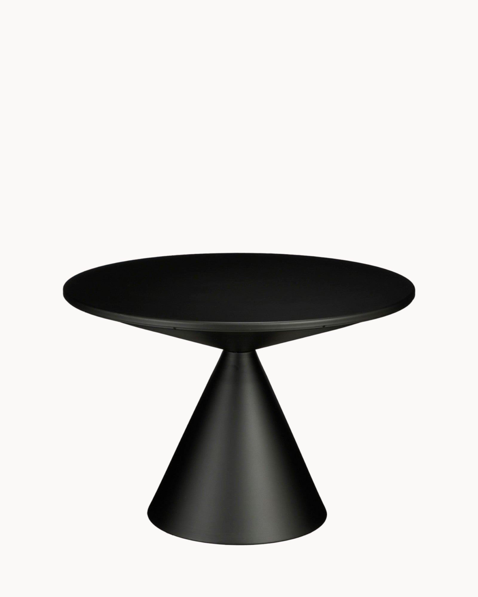 Mica Decorations – Beistelltisch Schwarz – Metall Ø60 x H42 cm