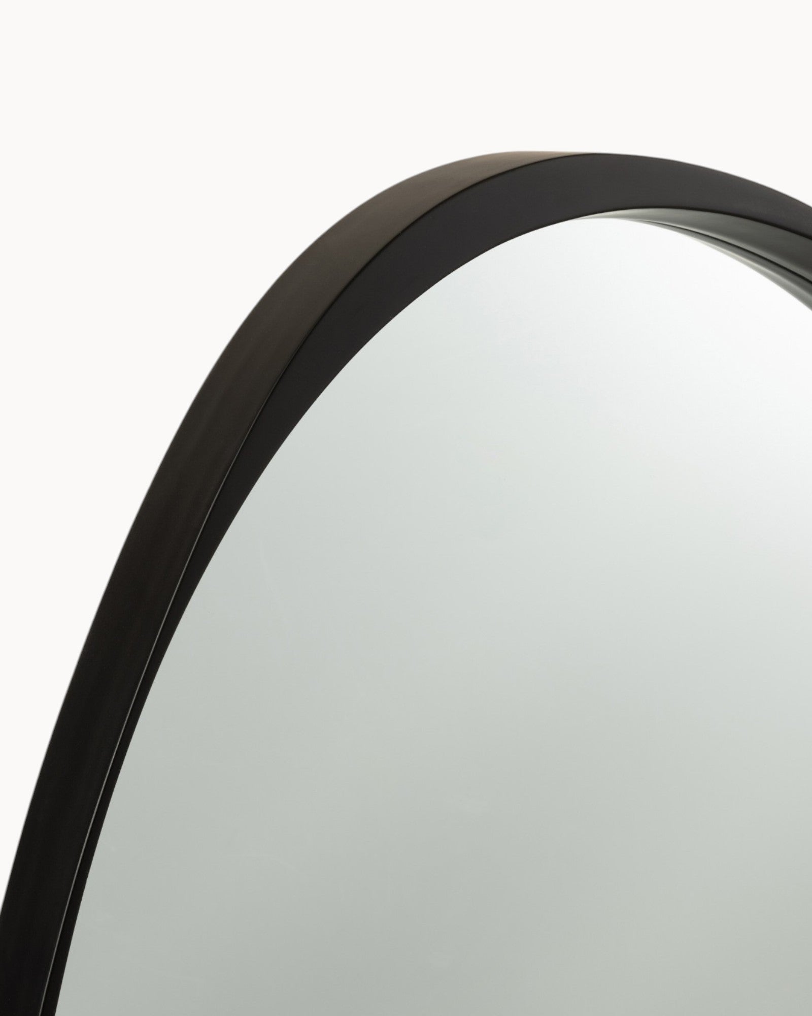 J-Line – Spiegel Giles Schwarz – Glas – Modern – Small