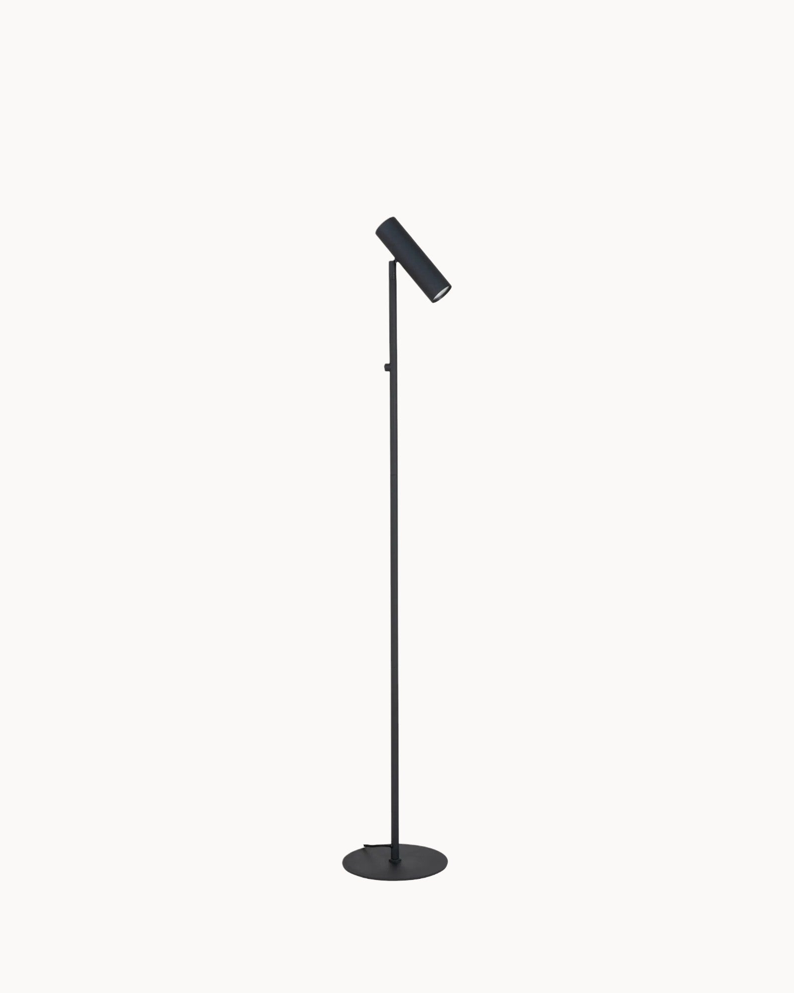 Stehlampe Paris – Schwarz, Stahl, 150 cm, Modernes Design