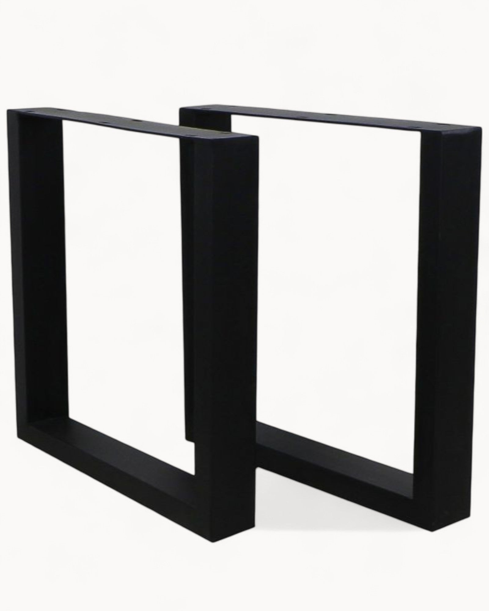 Tischgestell Metall Schwarz – HSM Collection – U-Form 70x10x69 cm