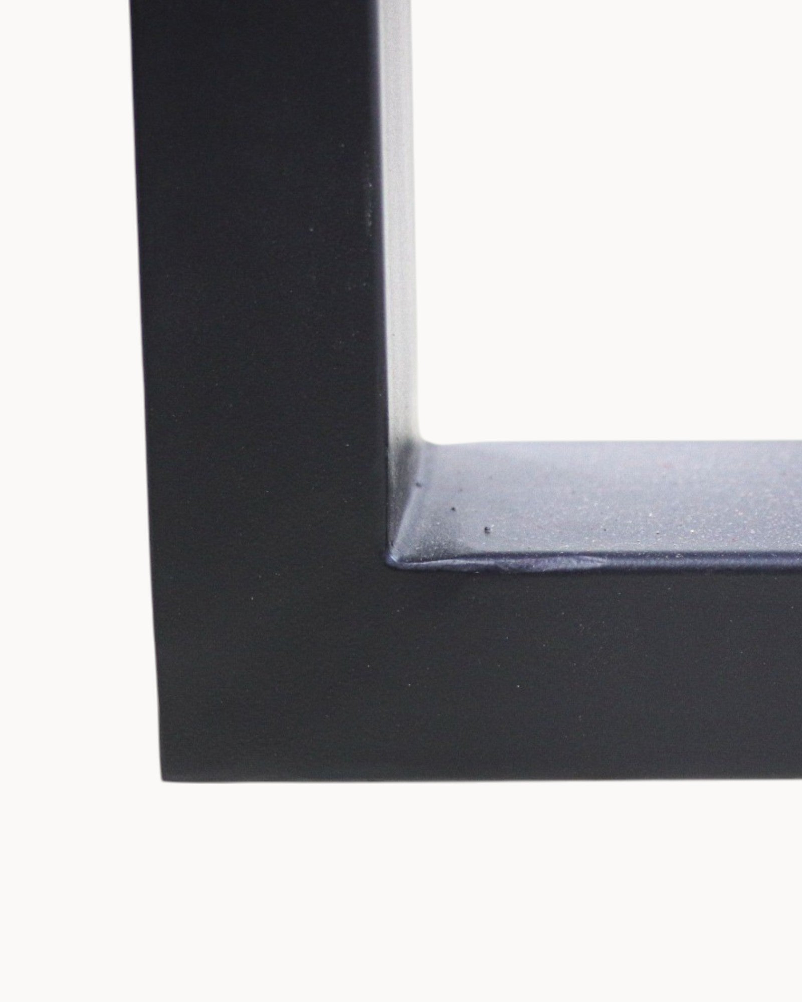 Tischgestell Metall Schwarz – HSM Collection – U-Form 70x10x69 cm