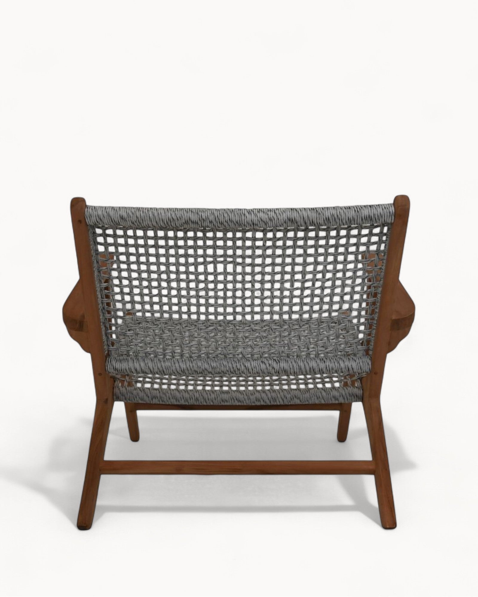 HSM Collection - Rio Lounge Gartenstuhl - Teak/Bananenblatt, 67 cm