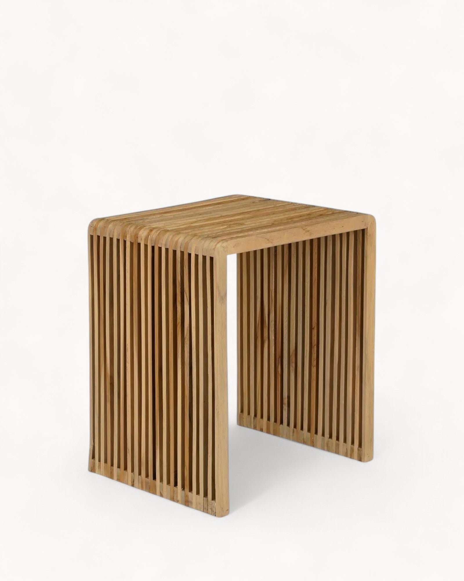 Mica Decorations – Yonker Beistelltisch 3er-Set – Recyceltes Holz – Braun – L44 x B34 x H50 cm