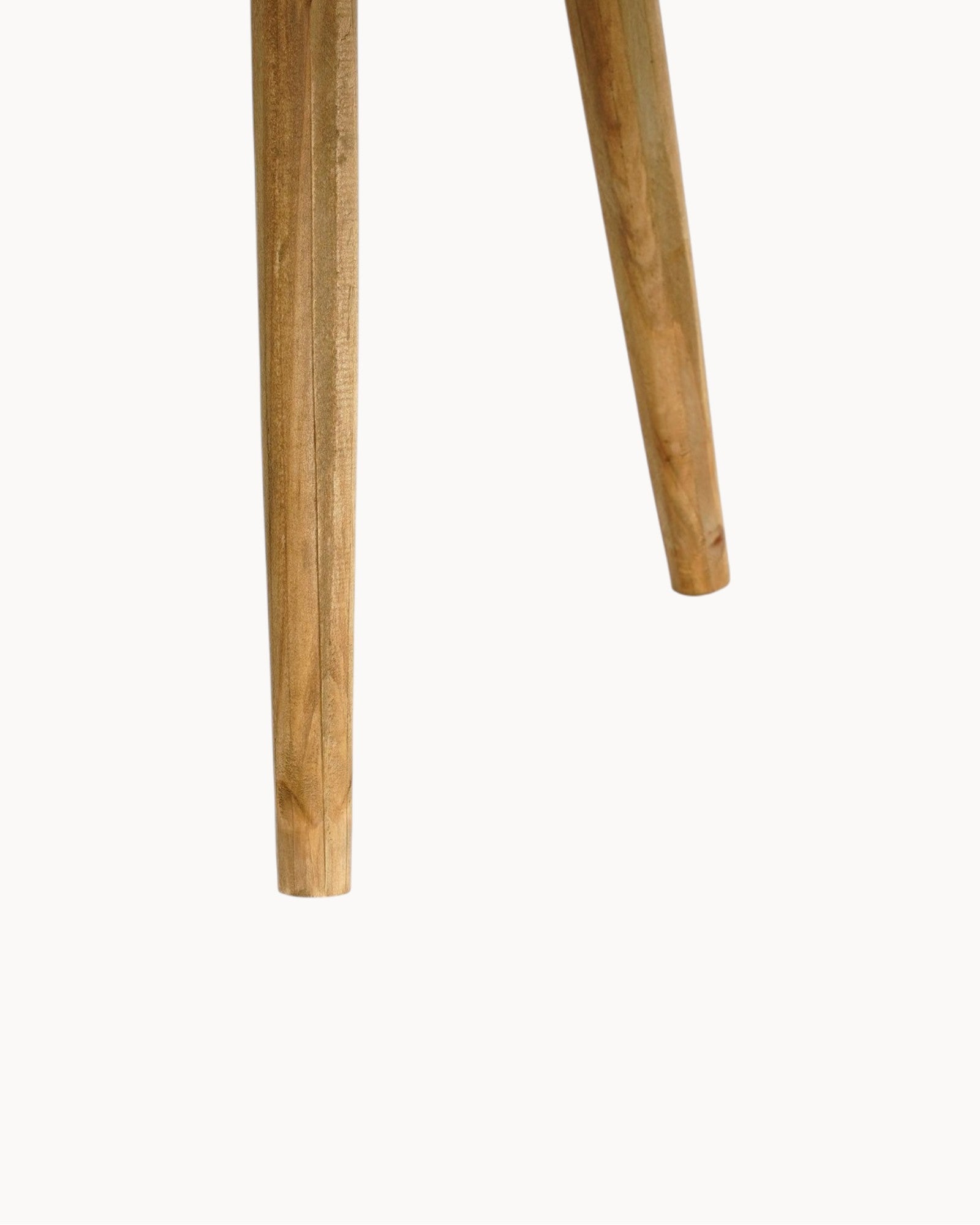 Beistelltisch aus Holz – Rund Ø33 cm – Braun – Natürliches Design