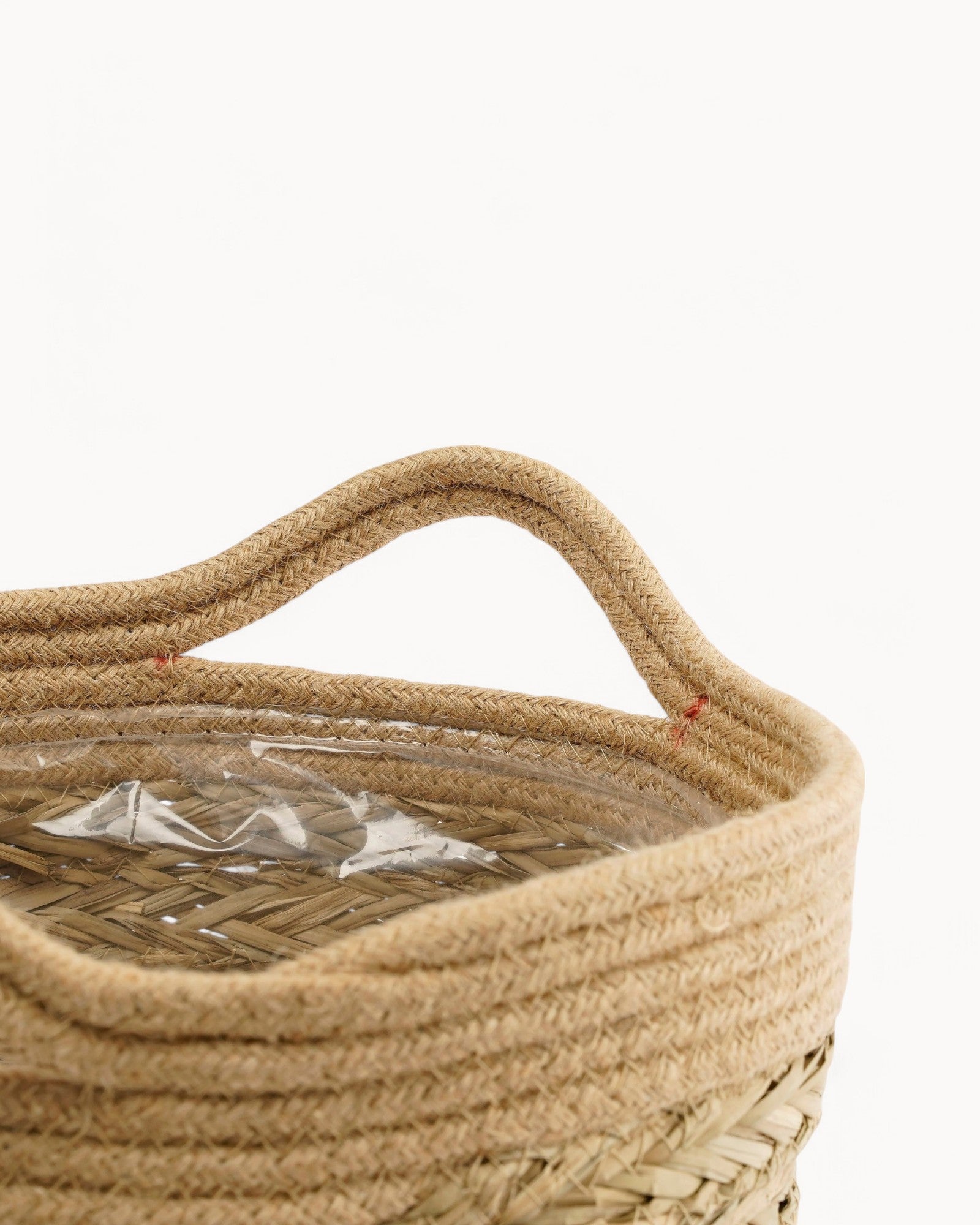 Mica Decorations – Seegraspflanze – 2er-Set – H28 x Ø30 cm – Hellbraun